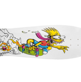 SANTA CRUZ X THE SIMPSONS 500TH EPISODE BART SLASHER DECK