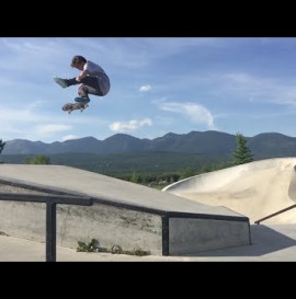 Sierra Fellers, Chris Haslam and Brad McClain take a trip to skate Montana