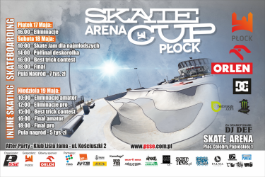 Skate Arena Cup Płock - wyniki zawodów.