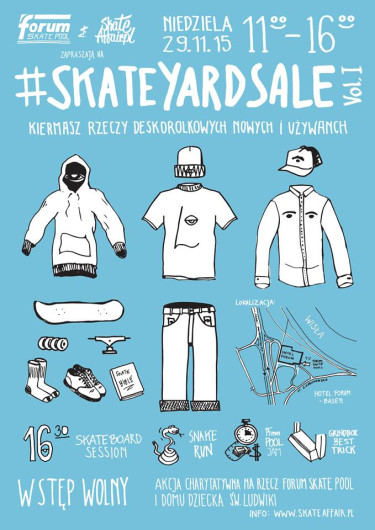 Skate Yard Sale Vol. 1 @ Pool Forum