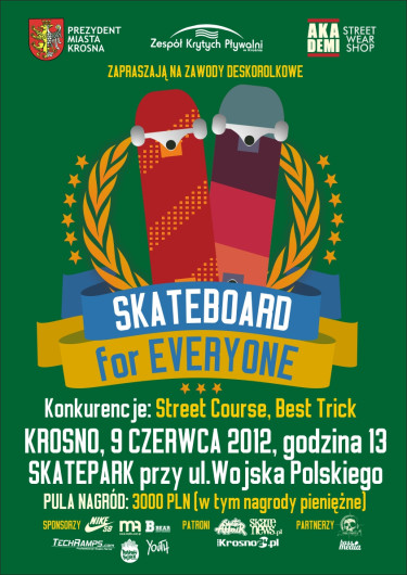 Skateboard For Everyone Contest 2012 - Krosno, 9 czerwca