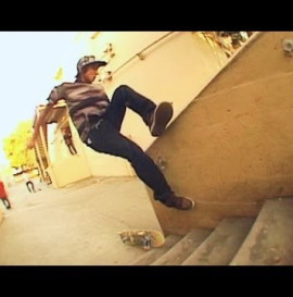 Skateboarder Falls Backwards And Breaks Board With Butt Cheeks!?! - OMG :)