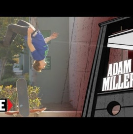 Skateboarding Backflip Slams - Adam Miller
