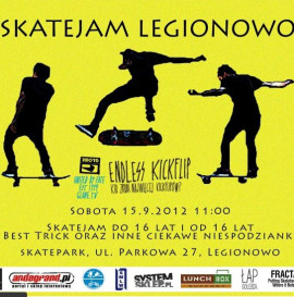 Skatejam Legionowo - wyniki zawodów.
