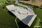 Skatepark betonowy Leszno