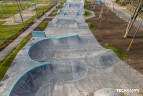 Skatepark betonowy w Brzeszczach