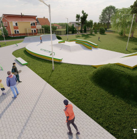Skatepark betonowy w Lesznie już otwarty!