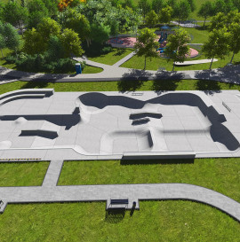 Skatepark dla Grodziska - nowy projekt Slo Concept