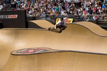 Skatepark finals at X-Games