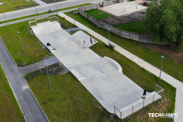 Skatepark i pumptrack w Chęcinach