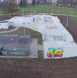 Skatepark Mistrzejowice Kraków - rozbudowa.