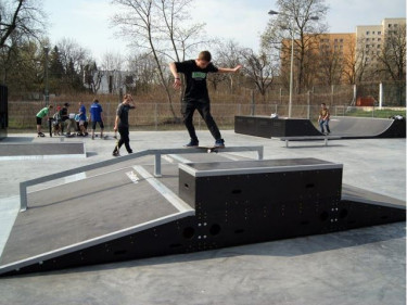 Skatepark na Żoliborzu otwarty
