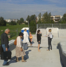 Skatepark Tychy - burak ciąg dalszy.