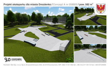 Skatepark w Drezdenku.