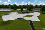 Skatepark w Drezdenku.