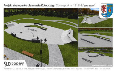 Skatepark w Kołobrzegu.