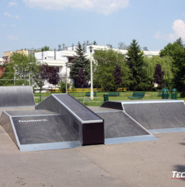 Skatepark w Krakowie na osiedlu Widok 