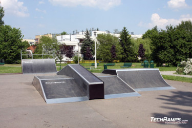 Skatepark w Krakowie na osiedlu Widok 