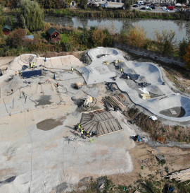 Skatepark w Mińsku Mazowieckim nabiera kształtu! Koniec budowy jesienią 2024