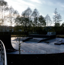 Skatepark w Piszu.