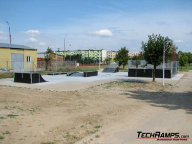 Skatepark w Połańcu firmy Techramps