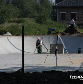 Skatepark w Radzionkowie - postęp prac