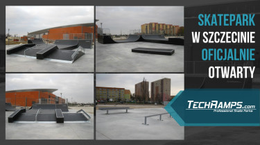 Skatepark w Szczecinie oddany do użytku !!!