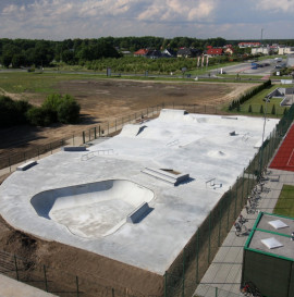 Skatepark Wolsztyn - kamery i oficjalna strona.