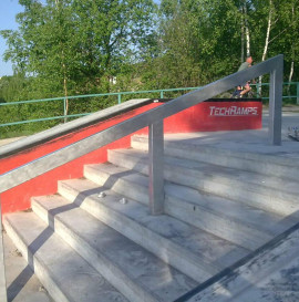 Skateplaza Kielce - poręcz podwyższona