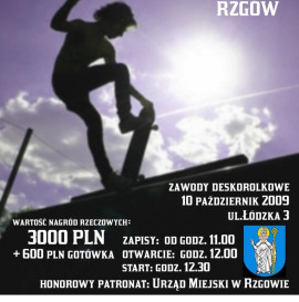 Skateplaza Rzgów-zawody