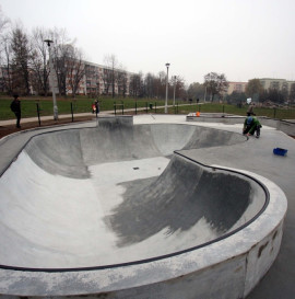 Skateplaza w Krakowie - końcówka prac