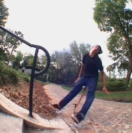 Skater Racks His Own Board!