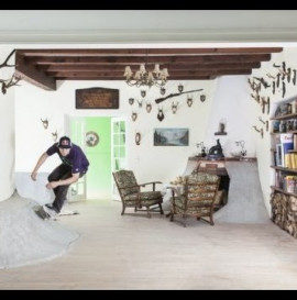 Skating in a house - Schuster Skate Villa 