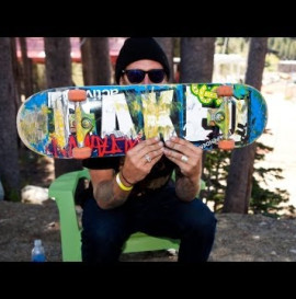 Slash aka Brian Hansen Skateboard Setup