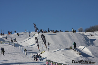 Snowpark w Witowie - Budowa Techramps