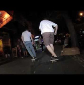 Stereo Wood Vinyl Cruiser: Jason Lee and the boys push through NYC