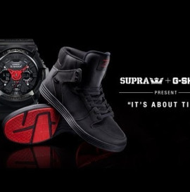 SUPRA AND G-SHOCK PRESENT "IT'S ABOUT TIME"