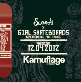 Swanski x Girl Skateboards x Guy Mariano