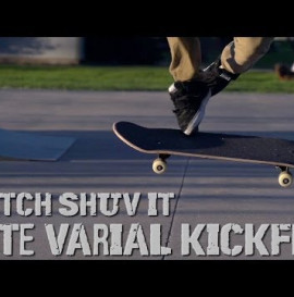 Switch Shovit Late Varial Kickflip (Slow Motion)