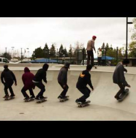 Synchronized Skateboarding
