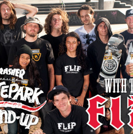 Team Flip w skateparku Thrasher - video