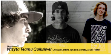 Team Quiksilver na Wood Camp
