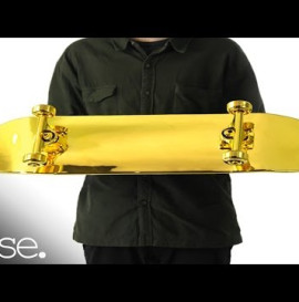The Golden Skateboard