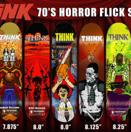 Think Skateboards - Horror Flick Series commercia