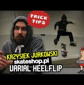 Trick Tips#4 Varial Heelflip Krzysiek Jurkowski | skateshop.pl