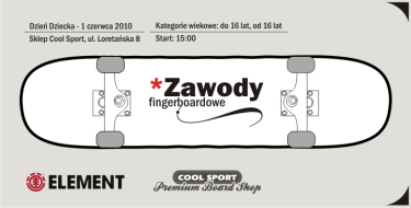 Zawody fingerboardowe w Krakowie