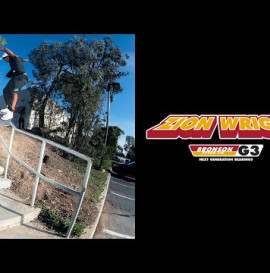 Zion Wright Powers Through Insane Rail