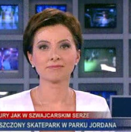 Zniszczony skatepark w Parku Jordana w TVP.